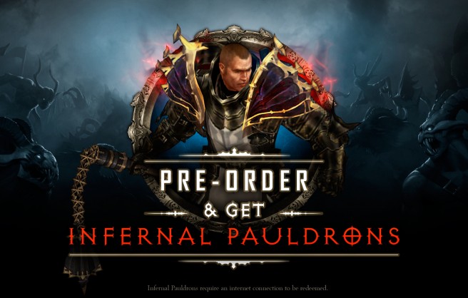 Ultimate Evil Edition - preorder item Infernal Pauldrons